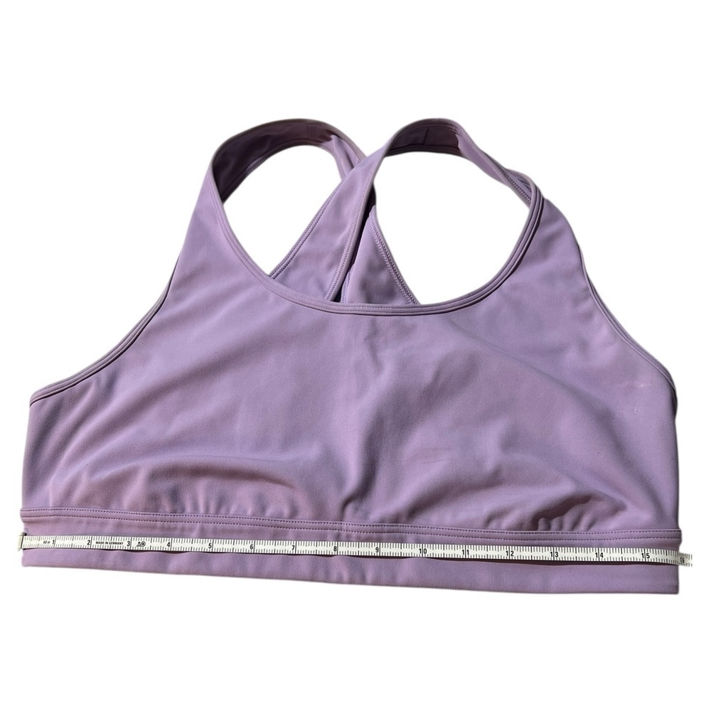 Ideology Women's Lavender Sports Bra, size 1X - Picture 6 of 10